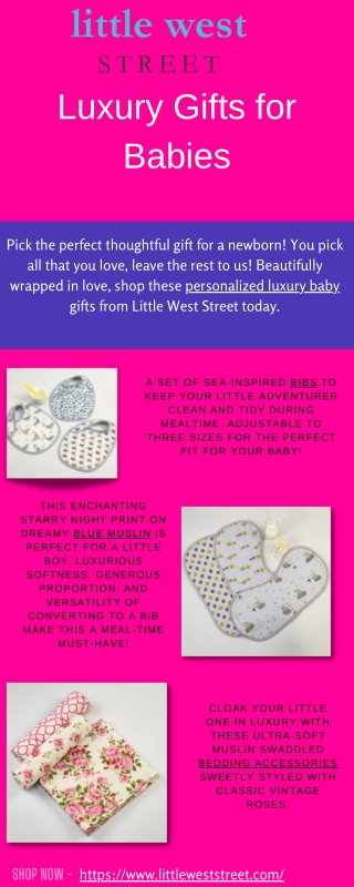 Luxury Gifts for Babie