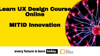 UX Design Course Online - MIT ID Innovation