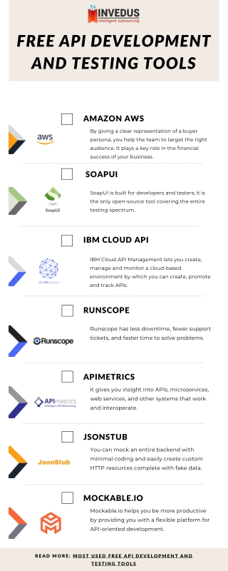 Free API Development and Testing Tools