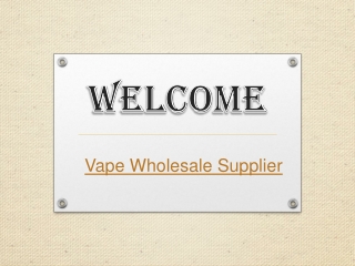Get the Best E-Cigarette in Strangeways