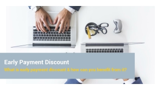 early payment discount