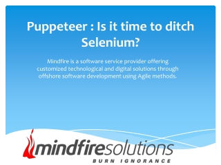 Puppeteer : Is it time to ditch Selenium?