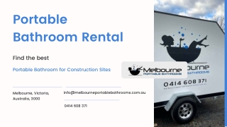 Find the Best Portable Bathroom Rental for Construction Sites