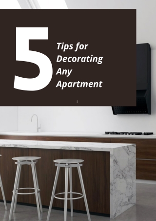 5 Tips for Decorating Any Apartment