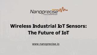 Wireless Industrial IoT Sensors