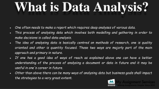 Data Analysis