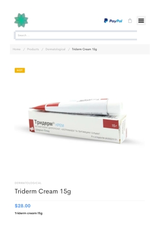 Triderm Cream 15g