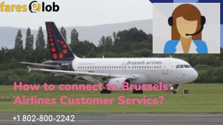 How to connect to Brussels Airlines Customer Service_