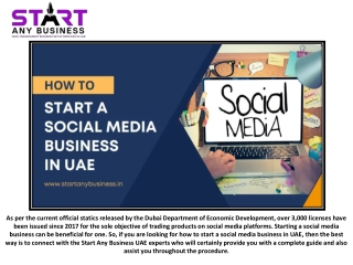 How to Start a Social Media Business in UAE