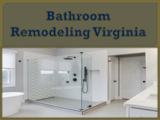 Bathroom Remodeling Virginia