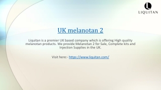 UK melanotan 2