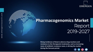 Pharmacogenomics Market ppt