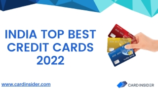 Top best Credit cards