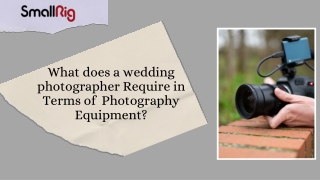 Terms of  Photography Equipment
