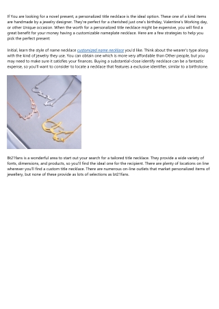 24 Hours to Improving name necklace