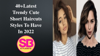 Best cute short haircuts of 2022