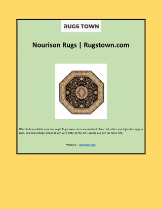 Nourison Rugs