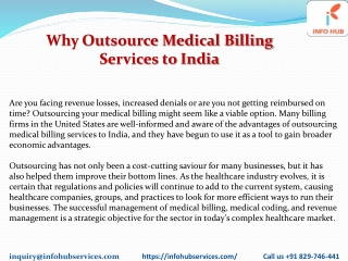 Why Outsource Medical Billing Services to India PDF