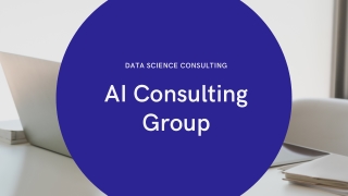 Advantage of Data Science Consulting