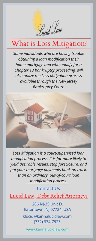 What is Loss Mitigation