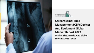 Cerebrospinal Fluid Management (CSF) Devices And Equipment Market 2022
