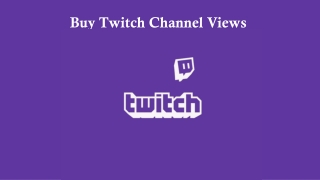 Increase twitch Visibility Today