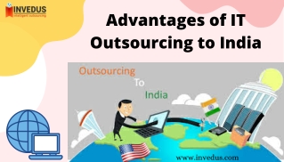 What Are the Advantages of IT Outsourcing to India?