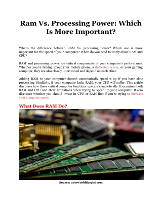 Ram Vs. Processing Power_ Which Is More Important_