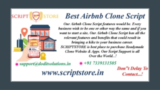 Readymade Airbnb Clone System - SCRIPTSTORE.IN
