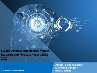 Europe Artificial Intelligence Market PDF | Growth | Trends | Forecast 2022-27