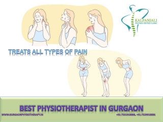 Find the best physiotherapist in Gurgaon