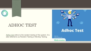 Adhoc test