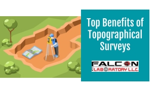 Top Benefits of Topographical Surveys