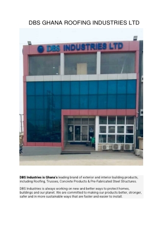 roofing company in ghana