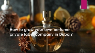 perfume private label