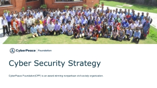 Cyber Security Strategy, Cyber Security, Need of Cyber Security