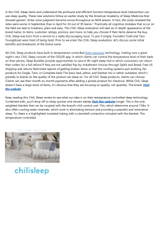 Chilisleep Kicks Off Collaboration With Women's Soccer ...