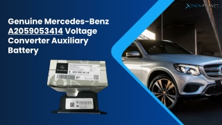 Mercedes-Benz A205 905 34 14 80 Voltage Converter Auxiliary Battery