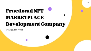 Fractional NFT Marketplace Development
