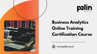 Business Analytics Online Training Certification Course