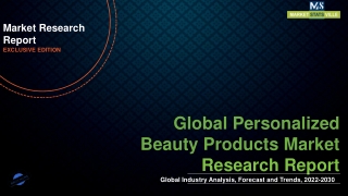 Personalized Beauty Products Market Analysis, Key Company Profiles