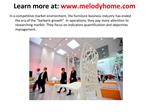 2013 Home Furniture Industry will have New Integration - mel