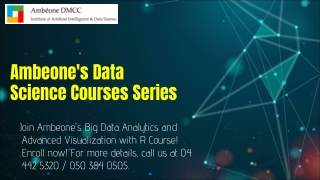 Ambeone's Data Science Courses Series