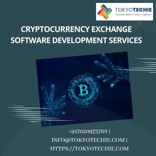 Cryptocurrency Exchange software development Services