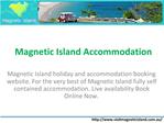 Magnetic Island Accommodation