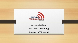 Are you looking Best Web Designing Classes in Vikaspuri