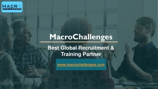 Connecting Talent & Opportunities across the Globe