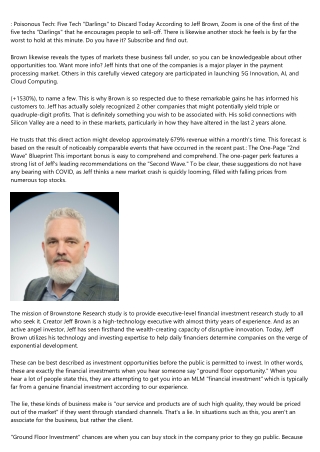 Jeff Brown - Angellist