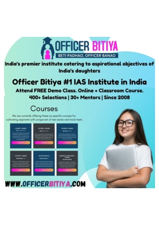 Best IAS Coaching In India