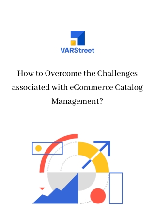 How to Overcome the Challenges associated with eCommerce Catalog Management